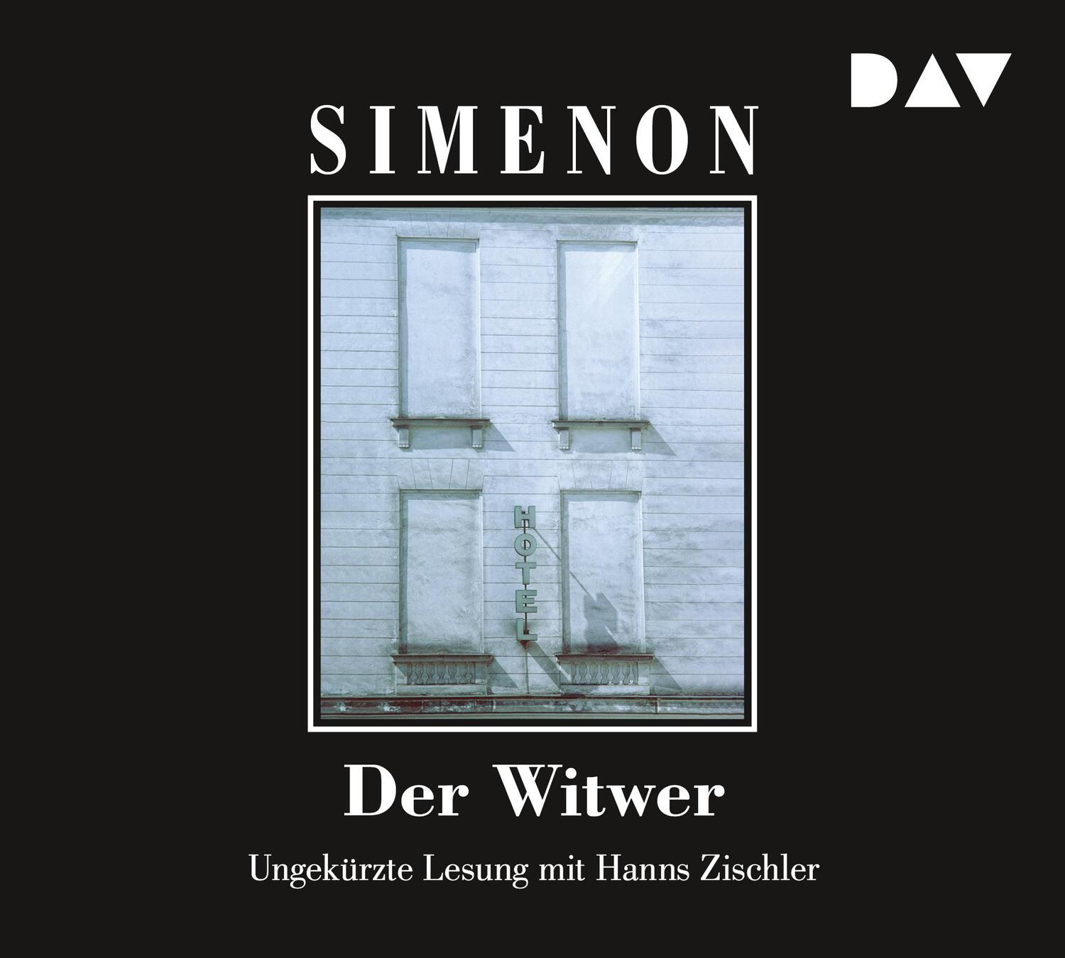 Cover: 9783742420886 | Der Witwer | Ungekürzte Lesung mit Hanns Zischler | Georges Simenon