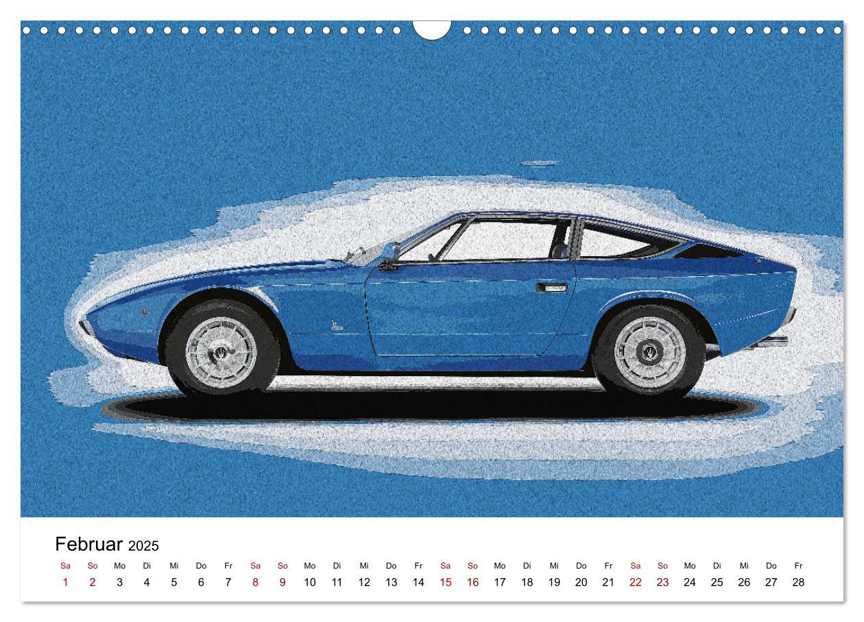 Bild: 9783457230312 | Car Art Edition Sportwagenlegenden (Wandkalender 2025 DIN A3 quer),...