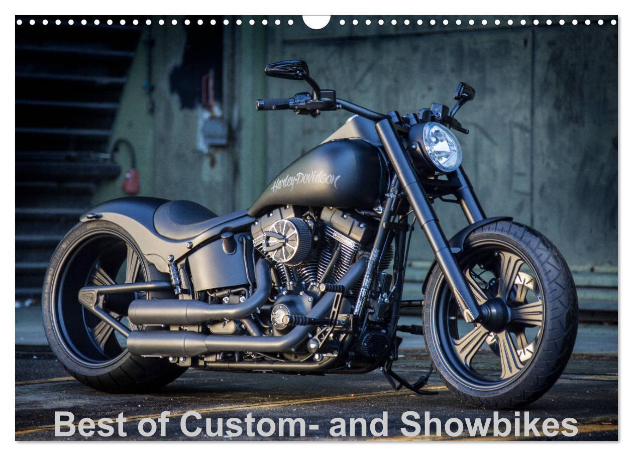 Cover: 9783675755123 | Best of Custom- and Showbikes Kalender (Wandkalender 2024 DIN A3...