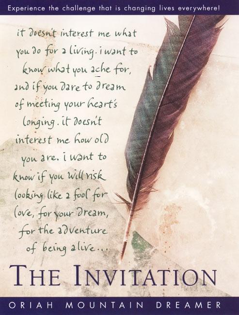 Cover: 9780062515841 | The Invitation | Oriah | Buch | Englisch | 1999 | HarperCollins India