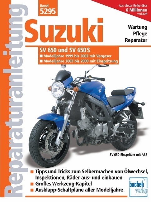 Cover: 9783716821428 | Suzuki SV 650/SV 650 S /Vergaser u. Einspritzung/ Modelljahr...
