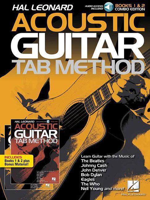 Cover: 9781540046017 | Hal Leonard Acoustic Guitar Tab Method - Combo Edition: Books 1 & 2...