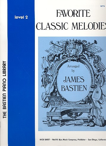 Cover: 9780849751295 | Favorite Classic Melodies-James Bastien-Level 2 | James Bastien | Buch