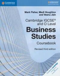 Cover: 9781108563987 | Cambridge IGCSE® and O Level Business Studies Revised Coursebook