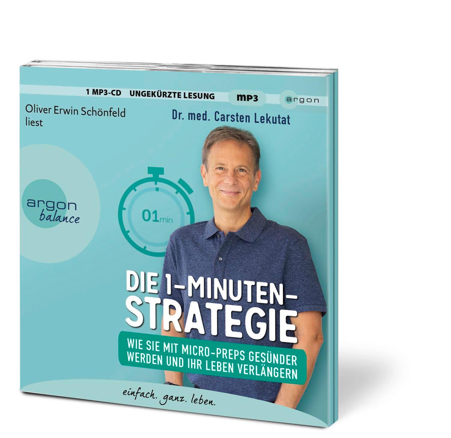 Bild: 9783839882535 | Die 1-Minuten-Strategie | Carsten Lekutat | MP3 | 1 Audio-CD | Deutsch