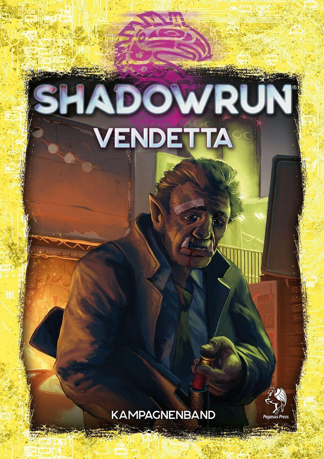 Cover: 9783969280300 | Shadowrun: Vendetta (Hardcover) | Buch | Deutsch | 2021