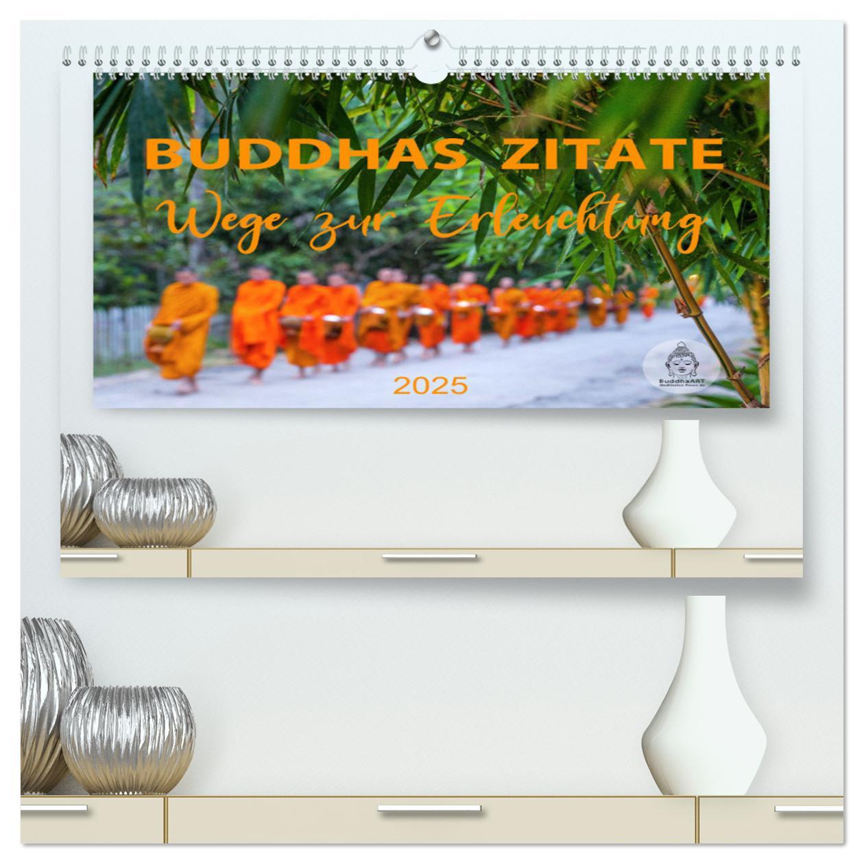 Cover: 9783383905698 | Buddhas Zitate Wege zur Erleuchtung (hochwertiger Premium...