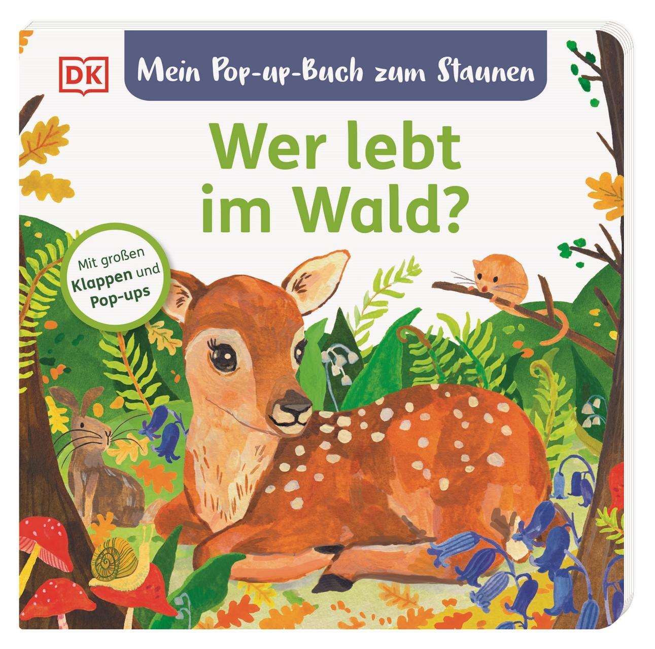 Cover: 9783831047161 | Mein Pop-up-Buch zum Staunen. Wer lebt im Wald? | Sandra Grimm | Buch