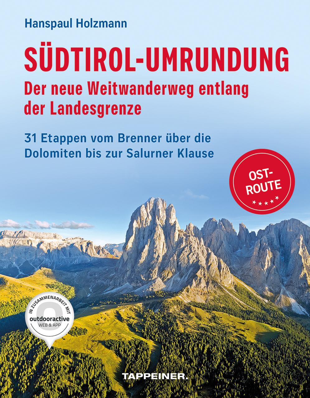 Cover: 9791280864246 | Südtirol-Umrundung OST - Der neue Weitwanderweg entlang der...