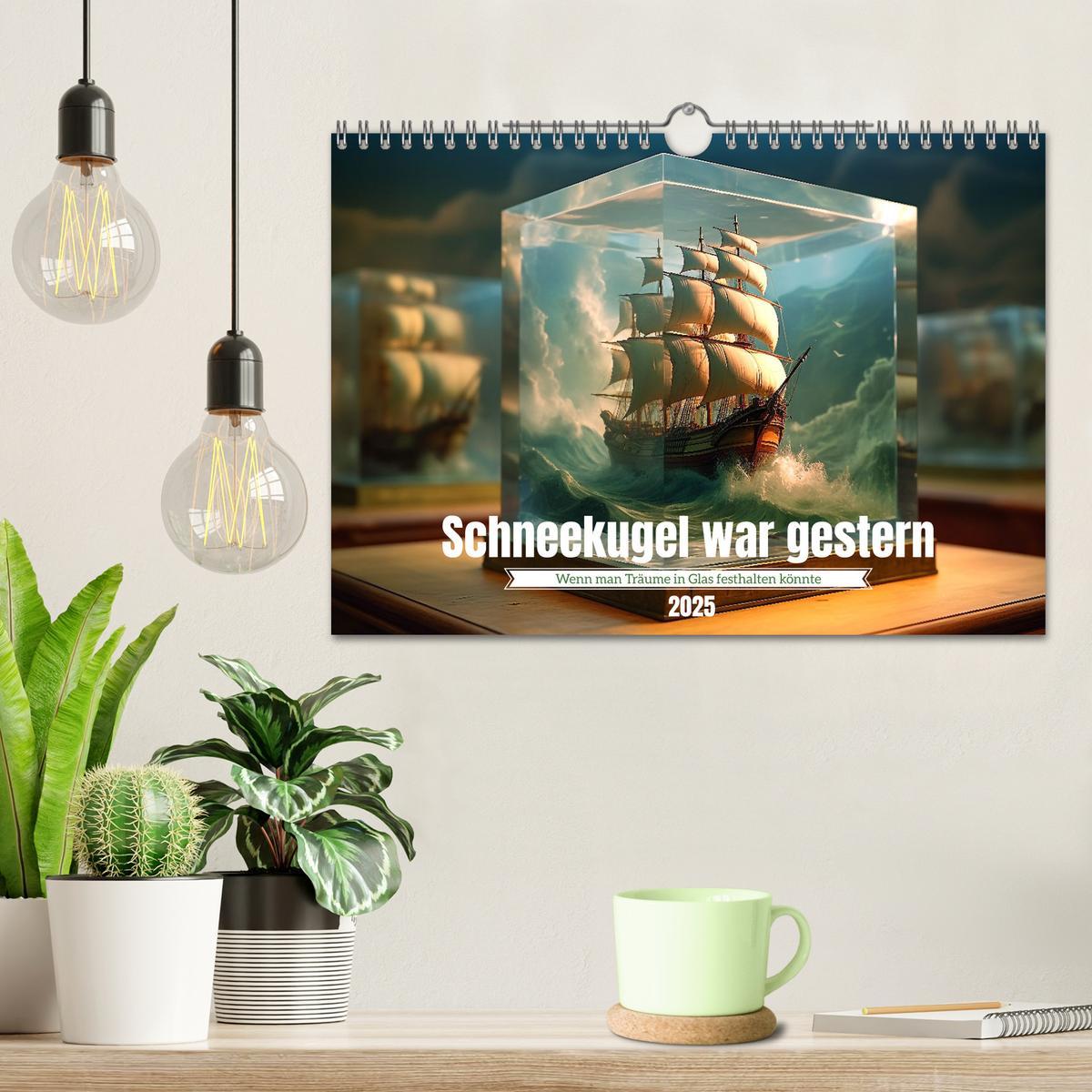 Bild: 9783383862885 | Schneekugel war gestern (Wandkalender 2025 DIN A4 quer), CALVENDO...