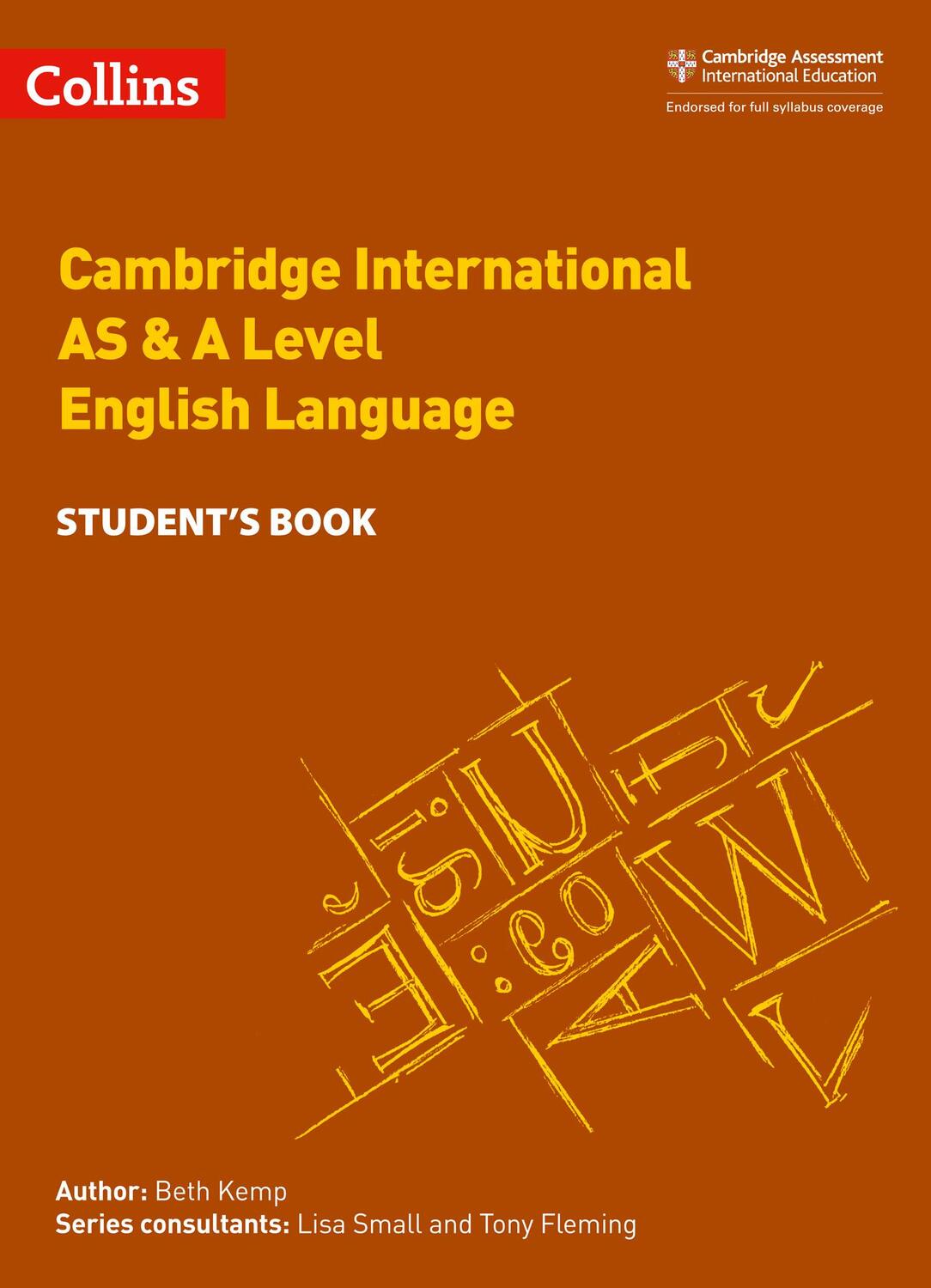 Cover: 9780008287603 | Cambridge International AS &amp; A Level English Language Student's Book