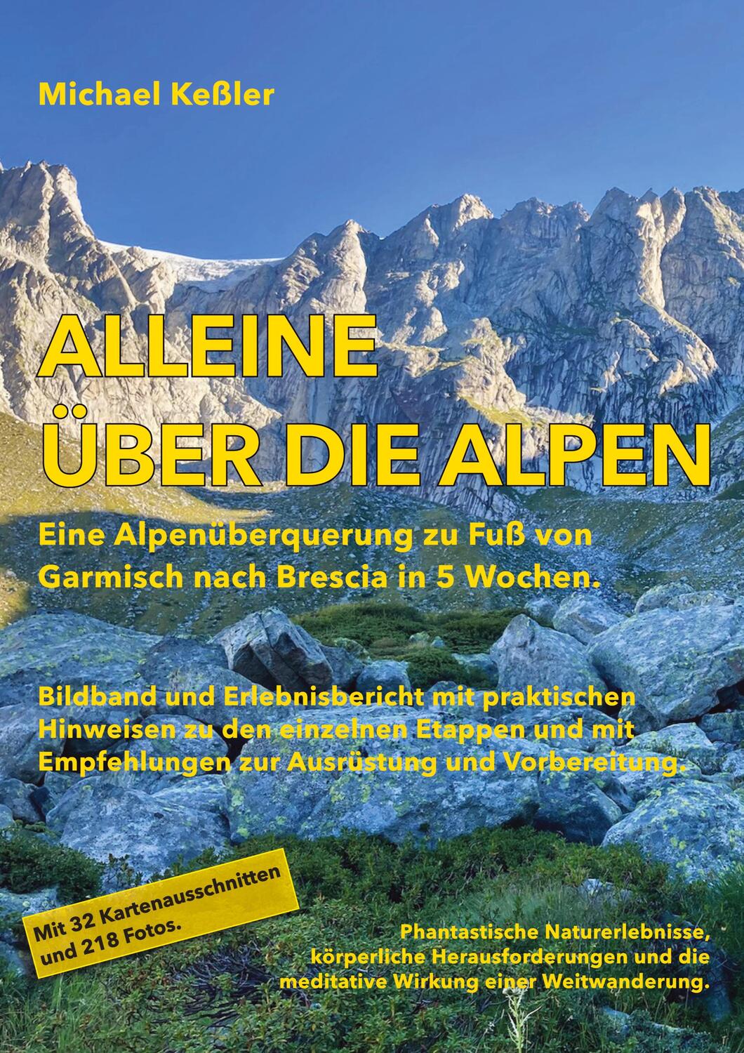 Cover: 9783384164667 | Alleine über die Alpen | Michael Keßler | Buch | 160 S. | Deutsch