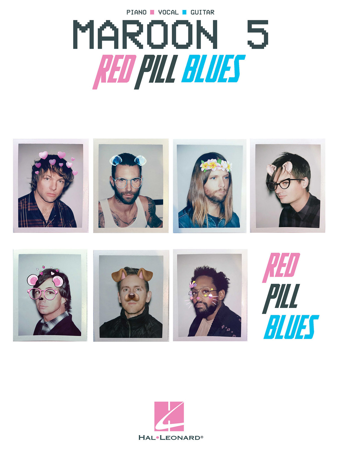 Cover: 888680727352 | Maroon 5 - Red Pill Blues | Piano-Vocal-Guitar Artist Songbook | Buch