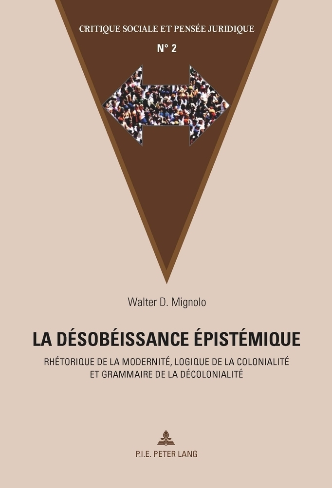 Cover: 9782875742353 | La désobéissance épistémique | Walter Mignolo | Taschenbuch