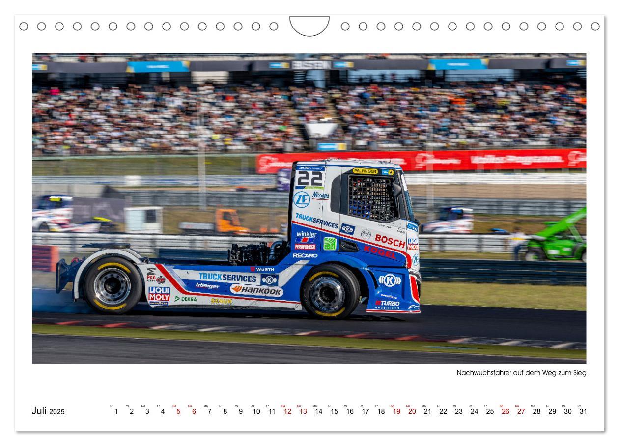 Bild: 9783457157114 | TRUCK RACING - Motorsport in XXL (Wandkalender 2025 DIN A4 quer),...