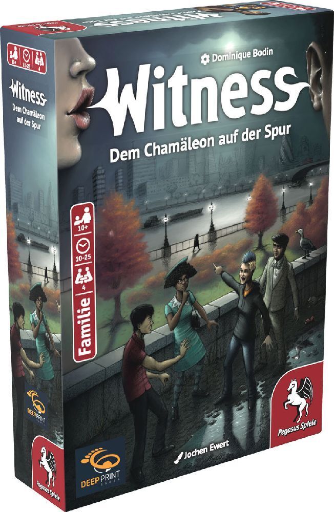 Cover: 4250231739347 | Witness Dem Chamäleon auf der Spur (Deep Print Games) | Bodin | Spiel