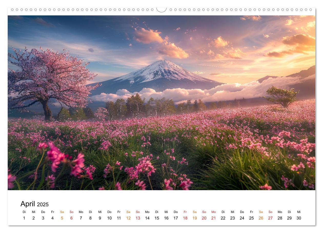 Bild: 9783457129593 | Natur im Jahr (Wandkalender 2025 DIN A2 quer), CALVENDO Monatskalender