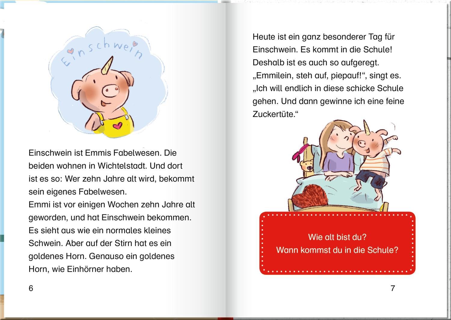 Bild: 9783789114793 | Emmi &amp; Einschwein. Schulstart mit Eierkuchen | Anna Böhm | Buch | 2020