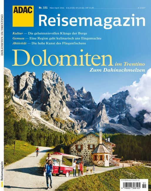 Cover: 9783862071944 | ADAC Reisemagazin Dolomiten im Trentino | Zum Dahinschmelzen | Buch