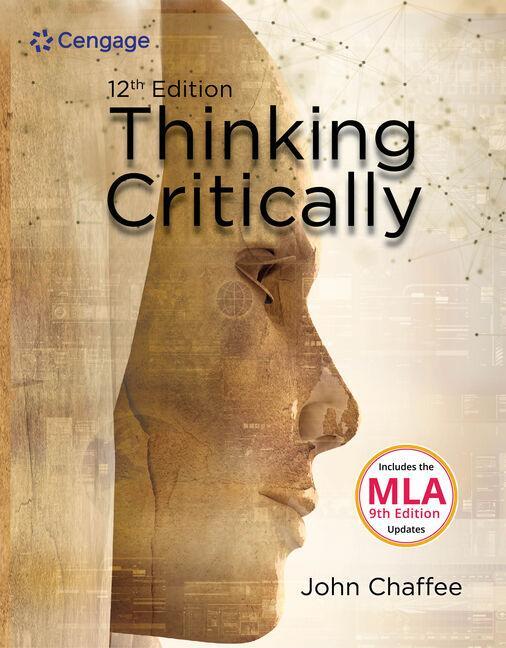 Cover: 9781337558501 | Thinking Critically | John Chaffee | Taschenbuch | Englisch | 2018