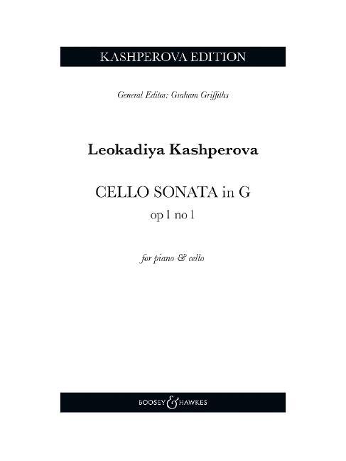 Cover: 9781784544324 | Cello Sonata No. 1 in G Op. 1, Nr. 1 | Leokadiya Kashperova | 84 S.