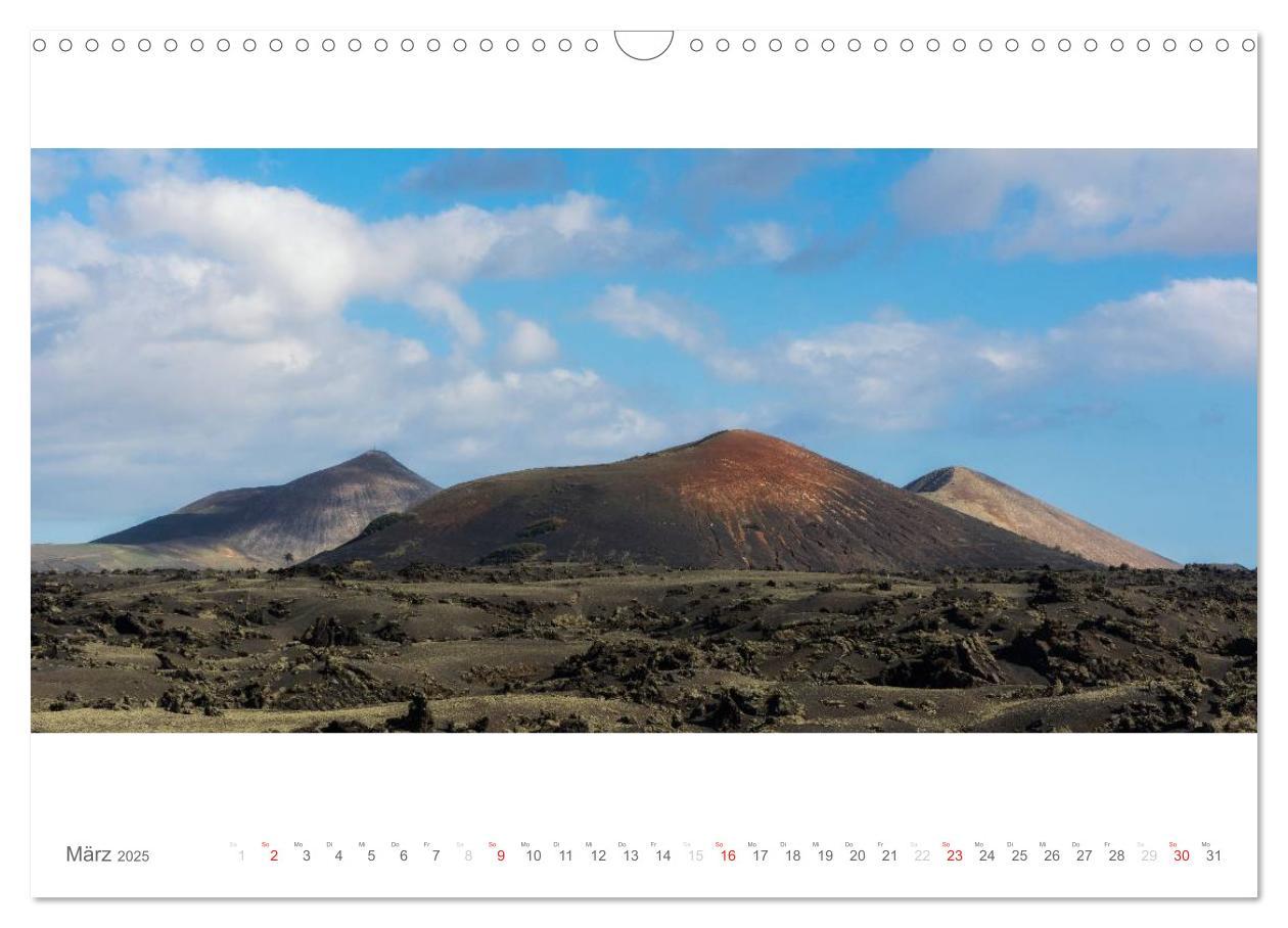 Bild: 9783435508655 | Lanzarote - Insel der Feuerberge (Wandkalender 2025 DIN A3 quer),...