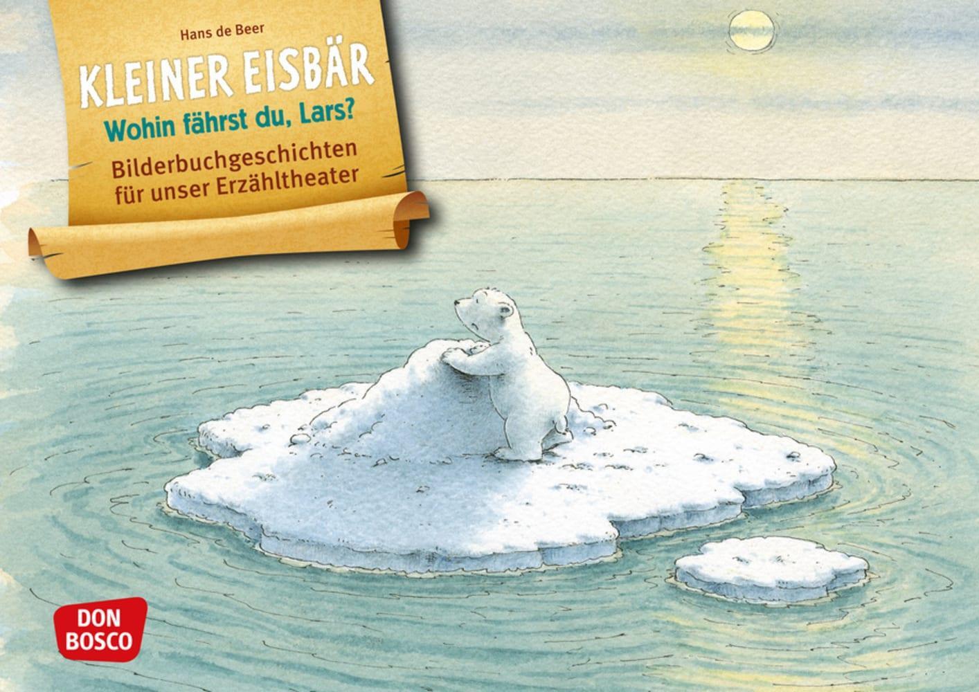 Cover: 4260179515705 | Kleiner Eisbär. Wohin fährst du, Lars? Kamishibai Bildkartenset. | Box