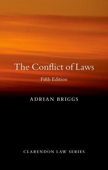 Cover: 9780198895565 | The Conflict of Laws | Adrian Briggs | Taschenbuch | Englisch | 2024