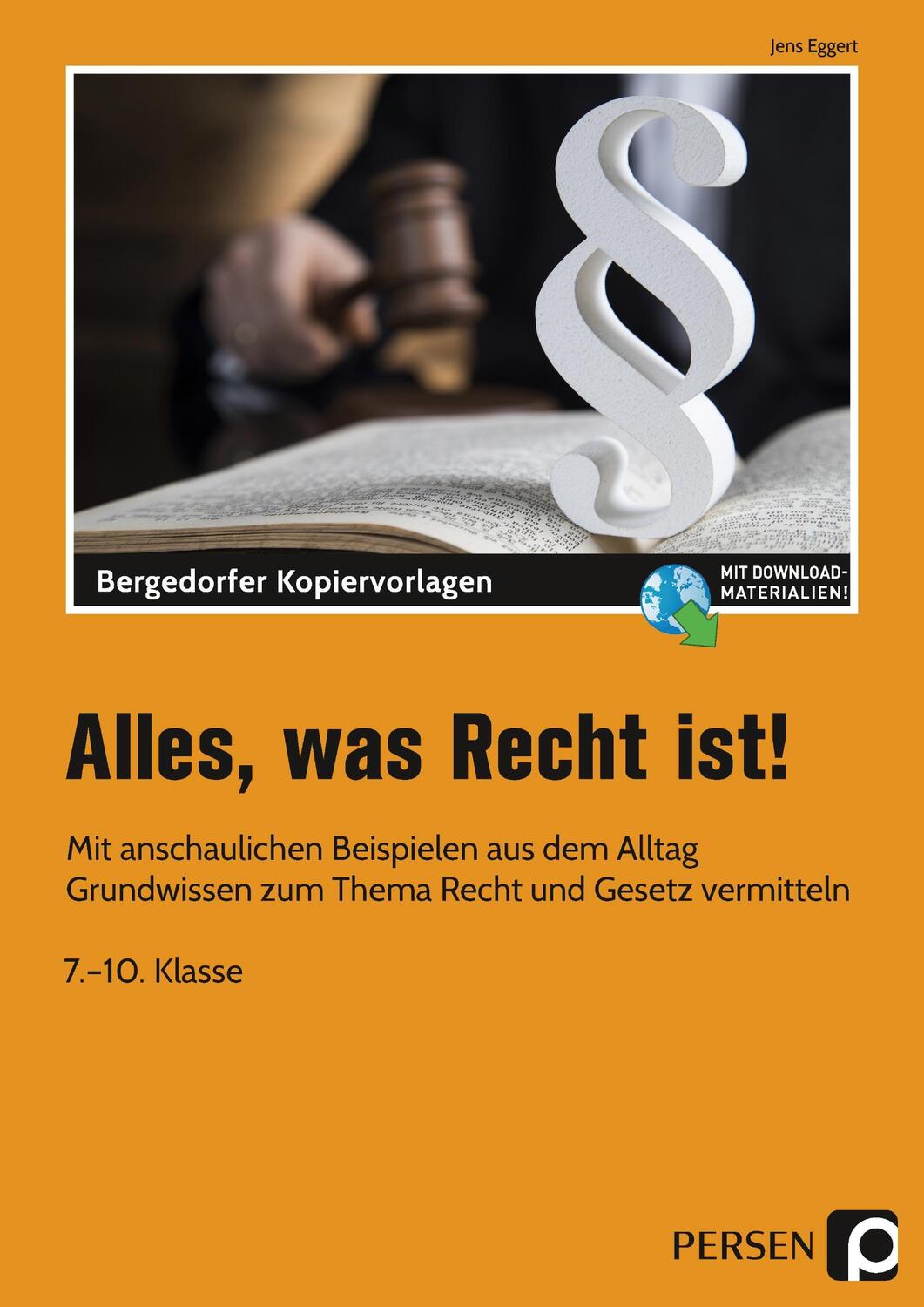 Cover: 9783403207474 | Alles, was Recht ist! | Jens Eggert | Bundle | E-Bundle | Deutsch