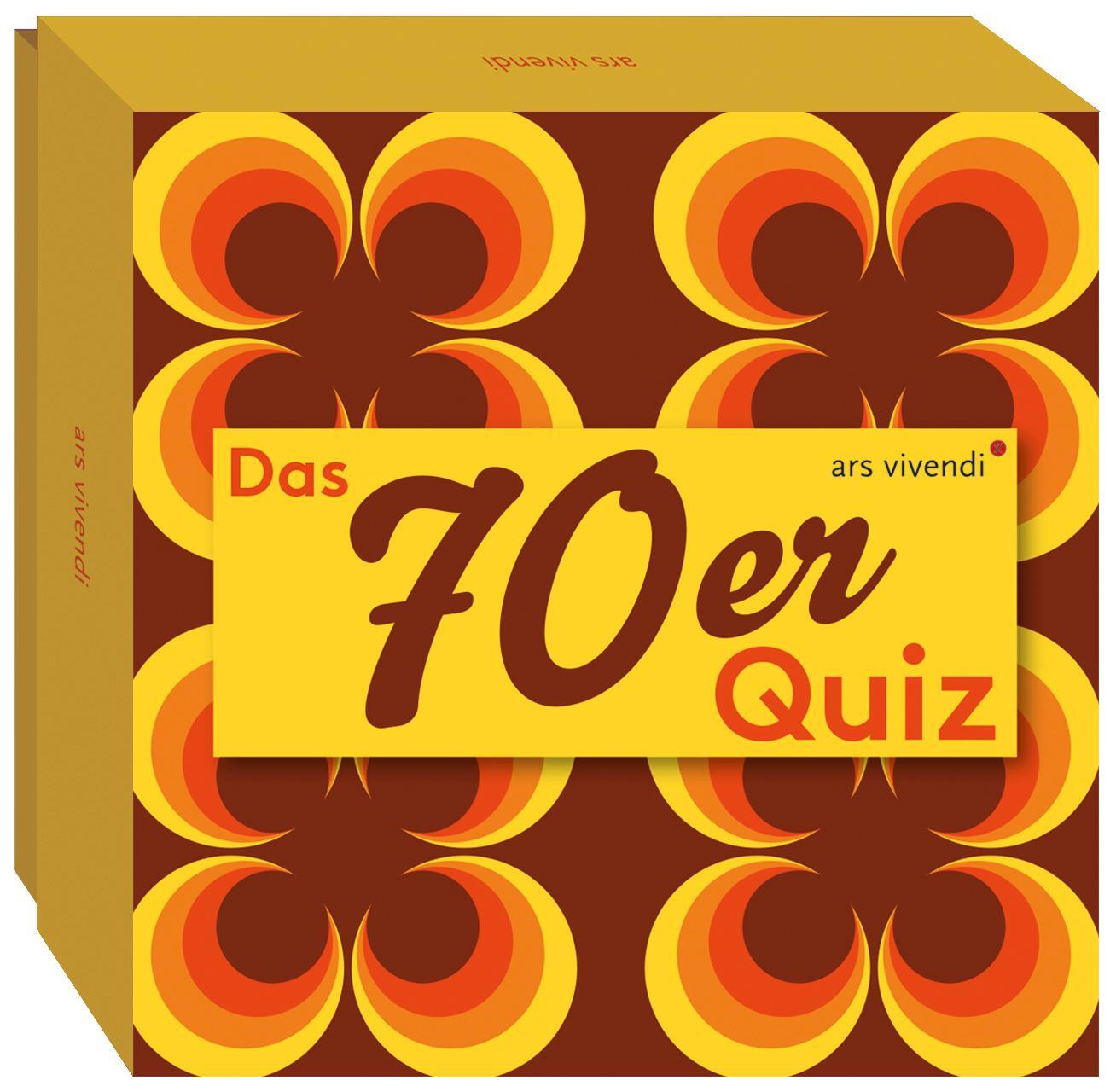 Cover: 4250364119344 | Das 70er-Quiz | Box mit 66 Spielkarten und Anleitung | Gnad (u. a.)