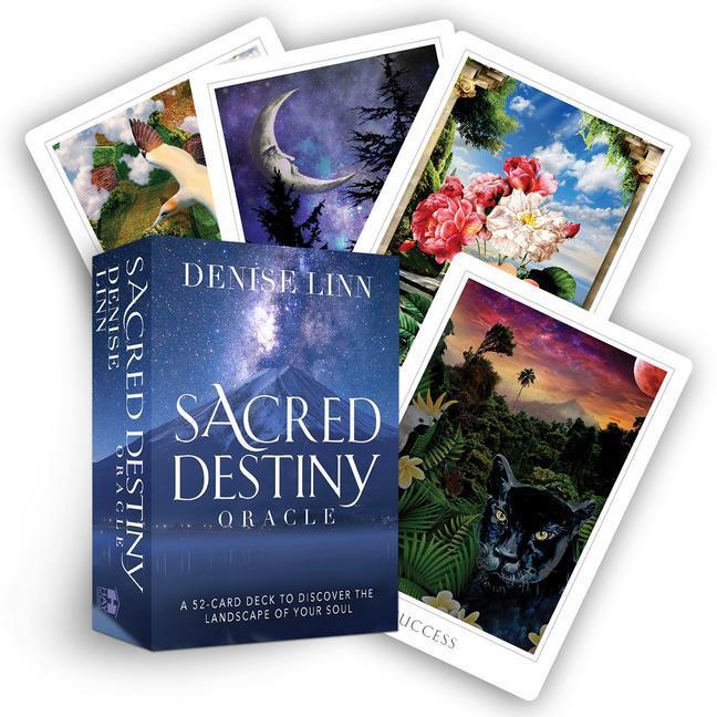 Cover: 9781401956257 | Sacred Destiny Oracle: A 52-Card Deck to Discover the Landscape of...