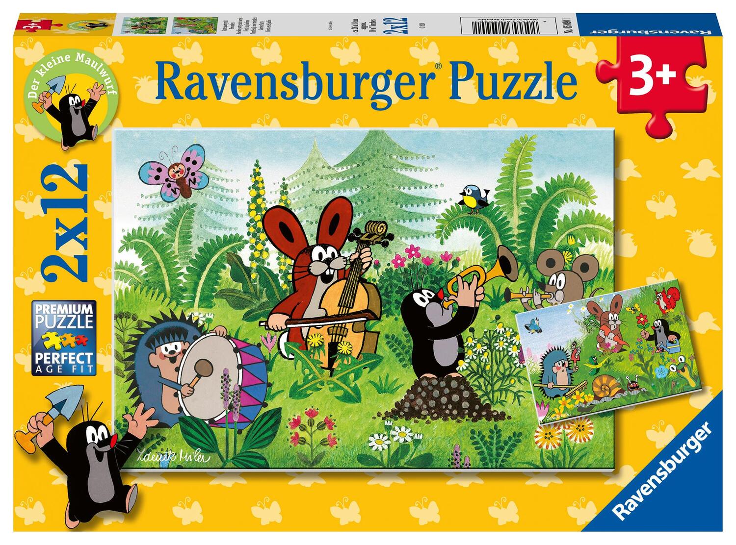 Cover: 4005556050901 | Ravensburger Kinderpuzzle - 05090 Gartenparty mit Freunden - Puzzle...