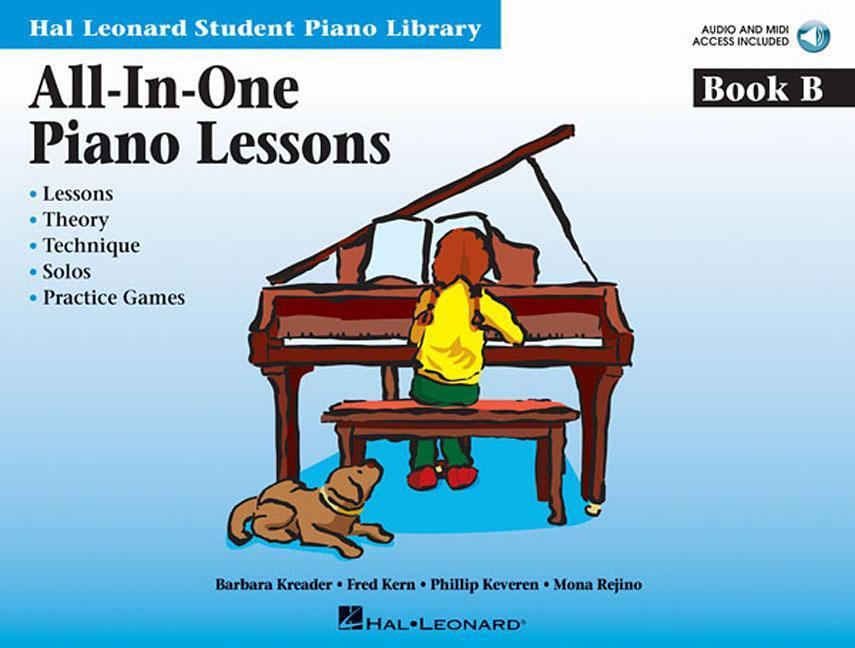 Cover: 9781423484356 | All-In-One Piano Lessons Book B (Book/Online Audio) | Kreader | Buch
