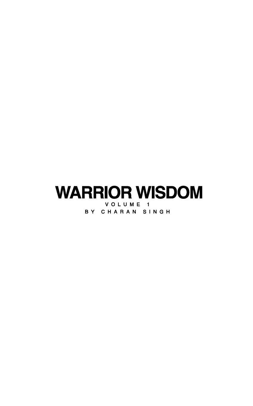 Cover: 9781715854614 | Warrior Wisdom Vol 1 | Warrior Wisdom Volume 1 | Charan Singh | Buch