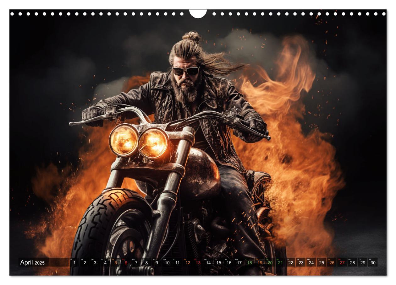 Bild: 9783383893070 | Ride to Valhalla (Wandkalender 2025 DIN A3 quer), CALVENDO...