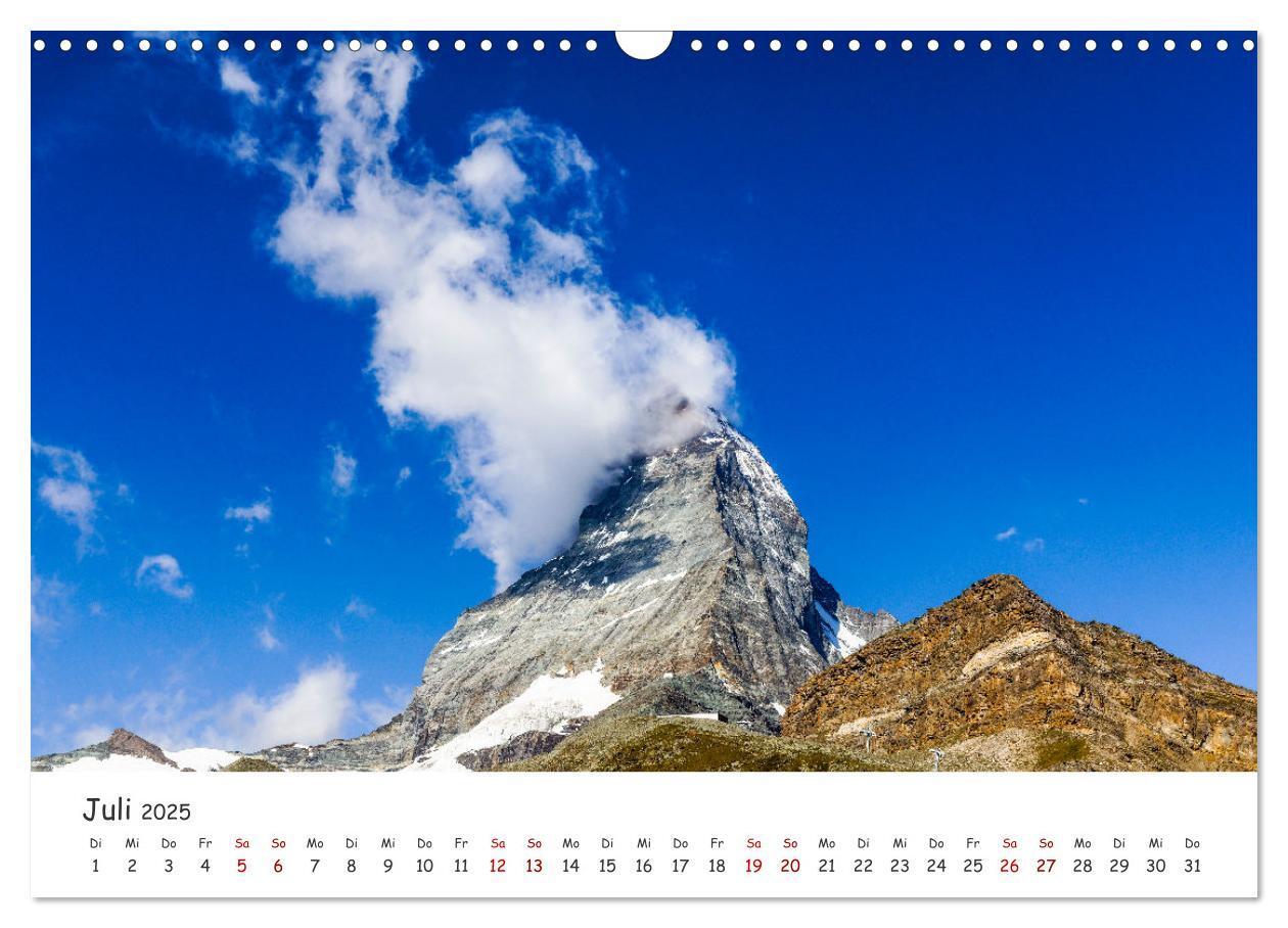 Bild: 9783435104048 | Der Kanton Wallis - einfach liebenswert (Wandkalender 2025 DIN A3...