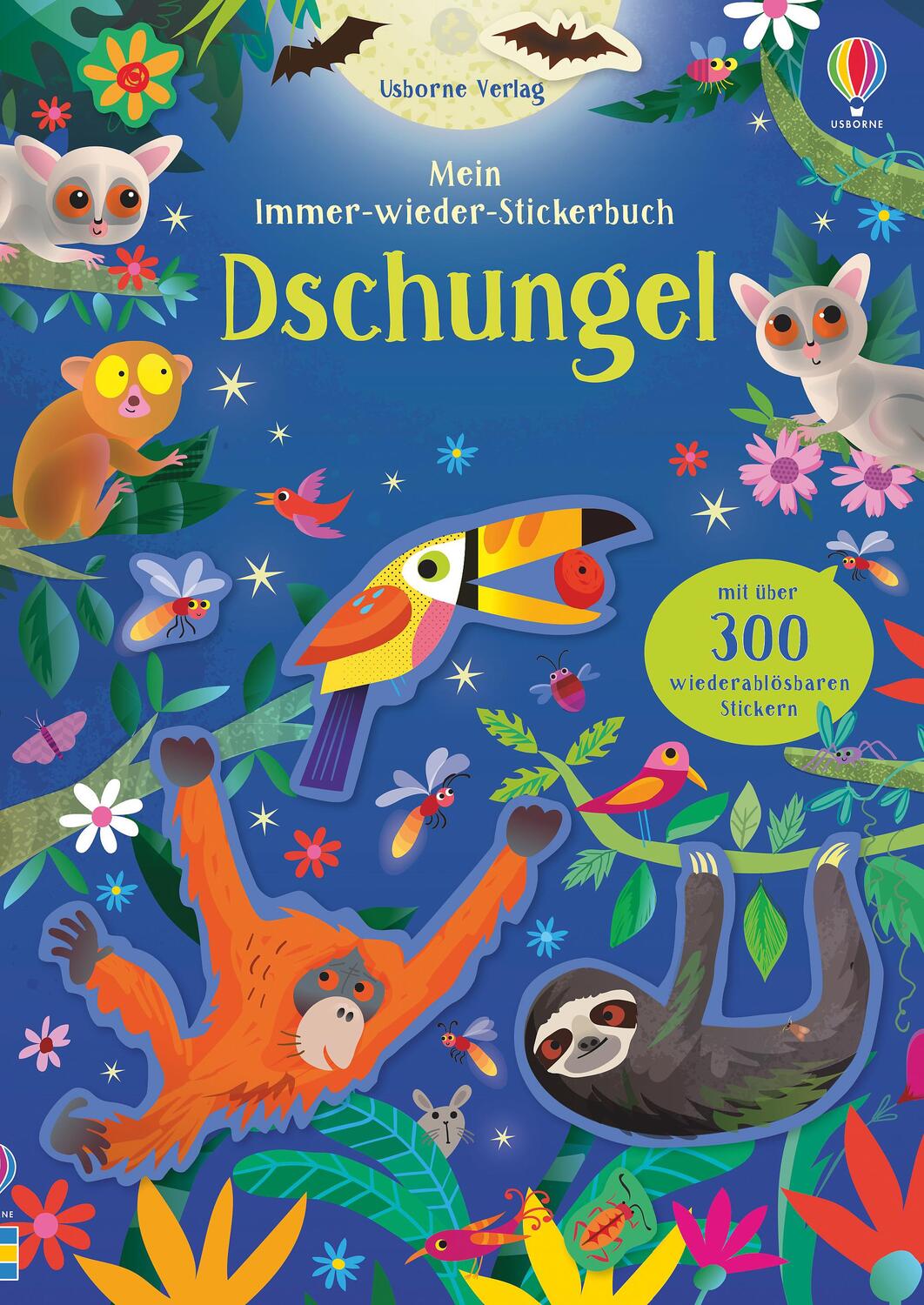 Cover: 9781789412741 | Mein Immer-wieder-Stickerbuch: Dschungel | Kirsteen Robson | Buch