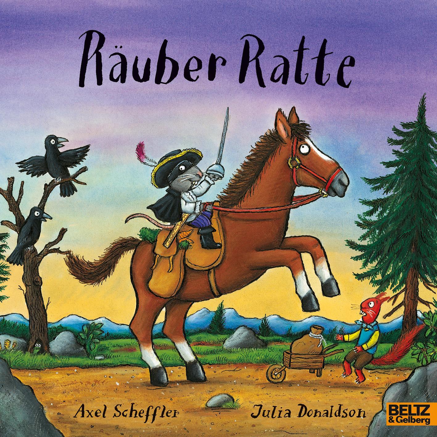 Cover: 9783407762450 | Räuber Ratte | Vierfarbiges Bilderbuch | Axel Scheffler (u. a.) | Buch