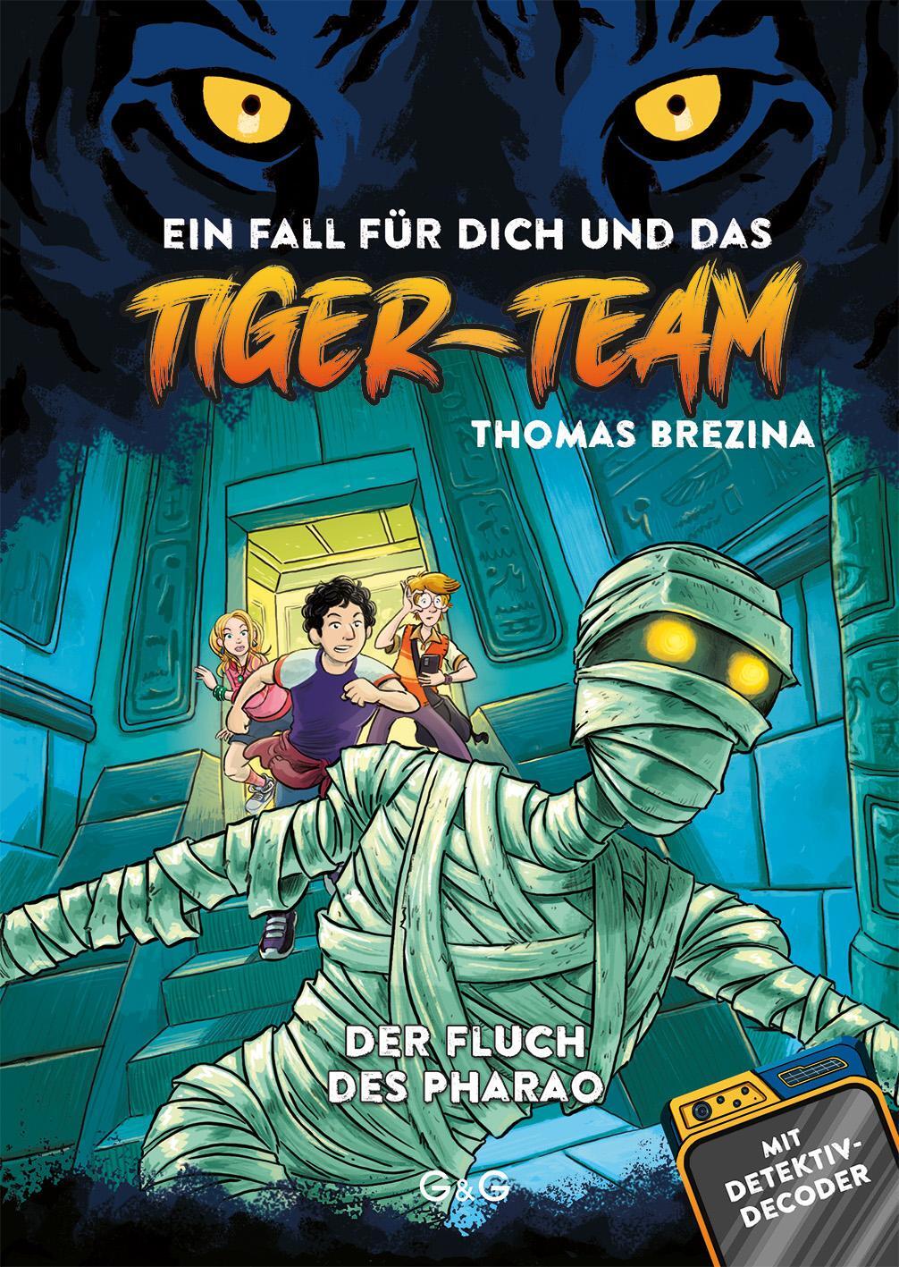Cover: 9783707426151 | Tiger-Team - Der Fluch des Pharao | Thomas Brezina | Buch | Tiger Team