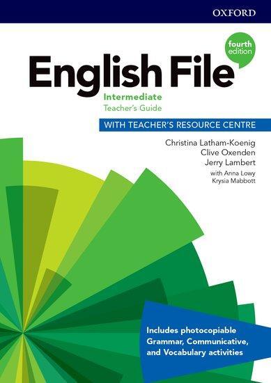 Cover: 9780194035972 | English File: Intermediate. Teacher's Guide with Teacher's Resource...