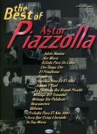 Cover: 9788850706303 | The Best Of Astor Piazzolla | Songbuch (Gesang, Klavier und Gitarre)