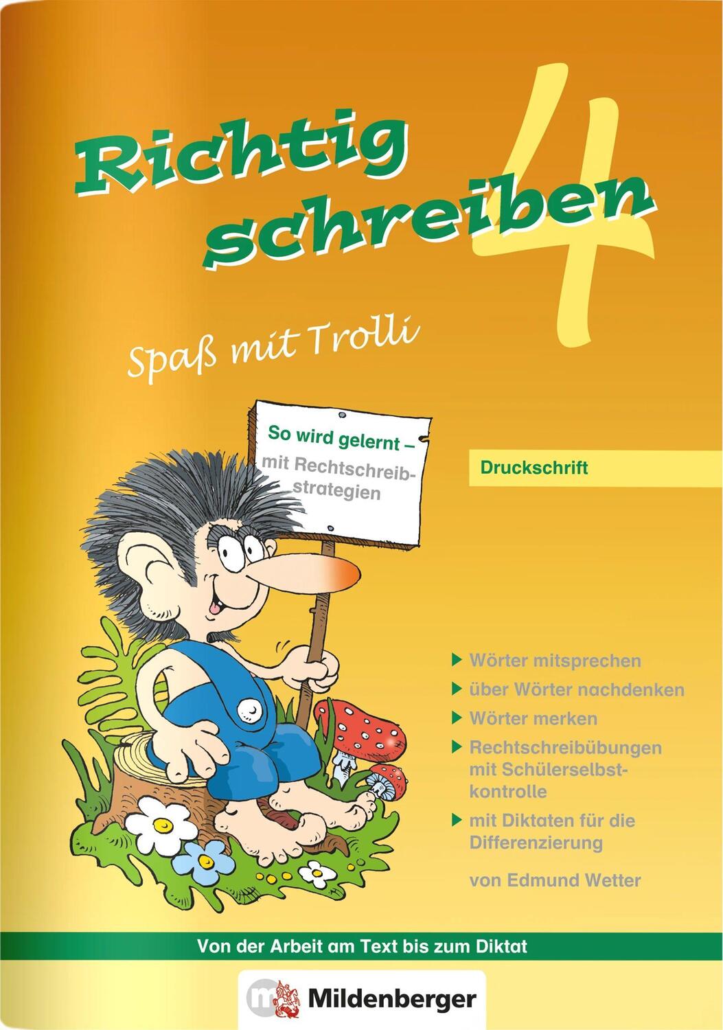Cover: 9783619445202 | Richtig schreiben - Spaß mit Trolli 4 | Broschüre | 72 S. | Deutsch