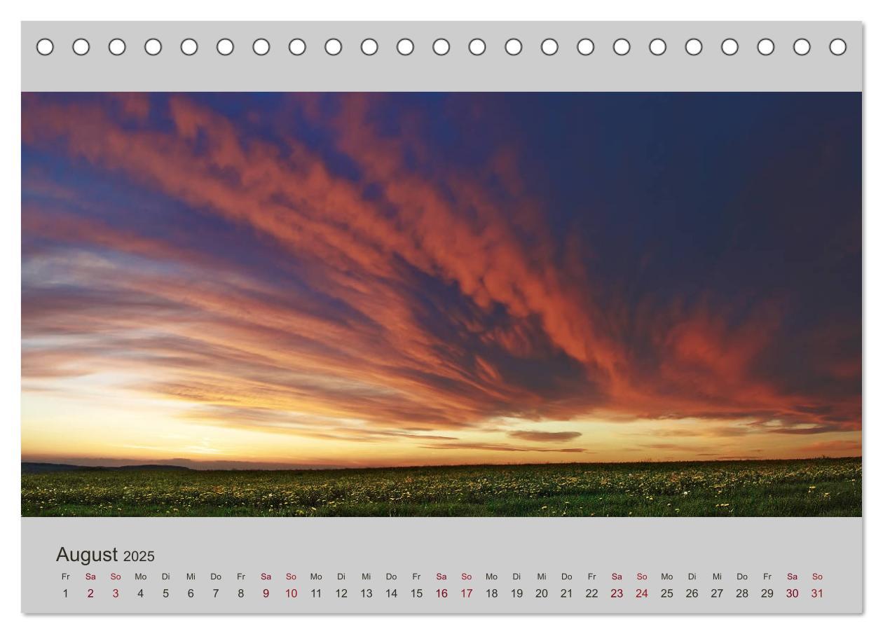 Bild: 9783435421282 | Wetter - Licht - Landschaften (Tischkalender 2025 DIN A5 quer),...