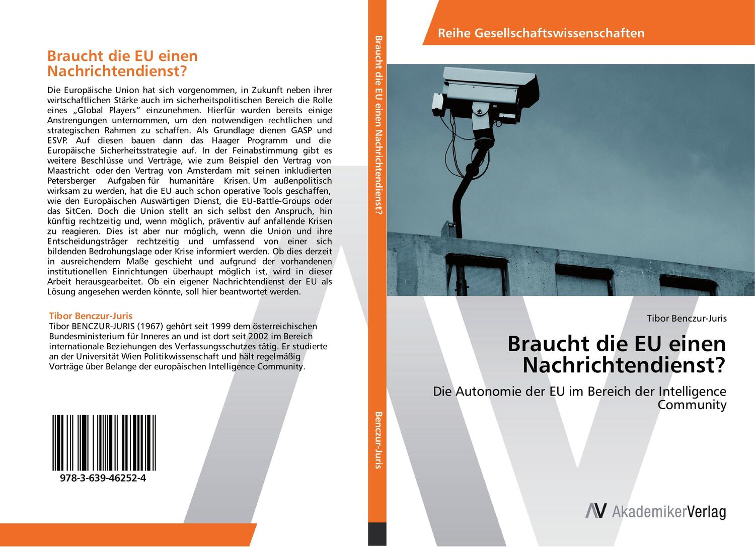 Cover: 9783639462524 | Braucht die EU einen Nachrichtendienst? | Tibor Benczur-Juris | Buch