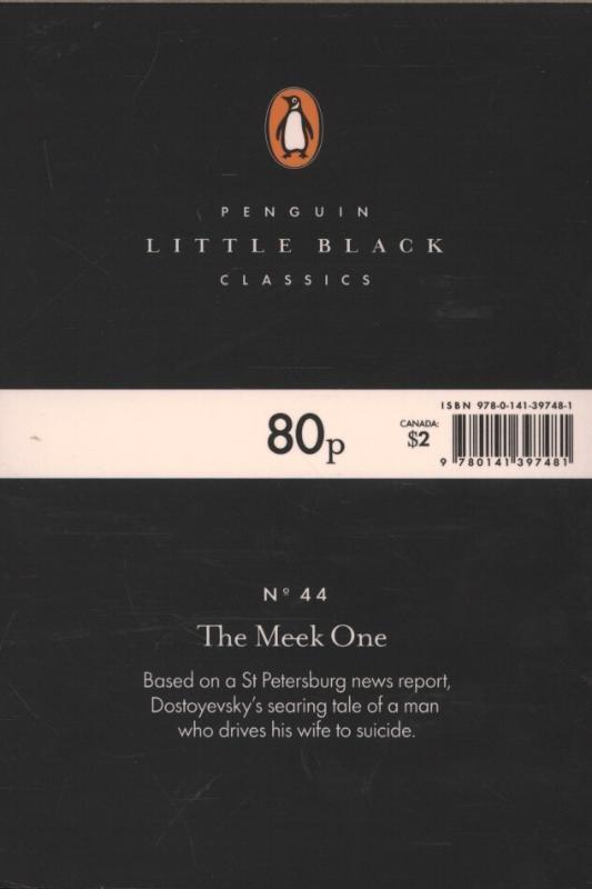 Rückseite: 9780141397481 | The Meek One | Fyodor Dostoyevsky | Taschenbuch | Englisch | 2015