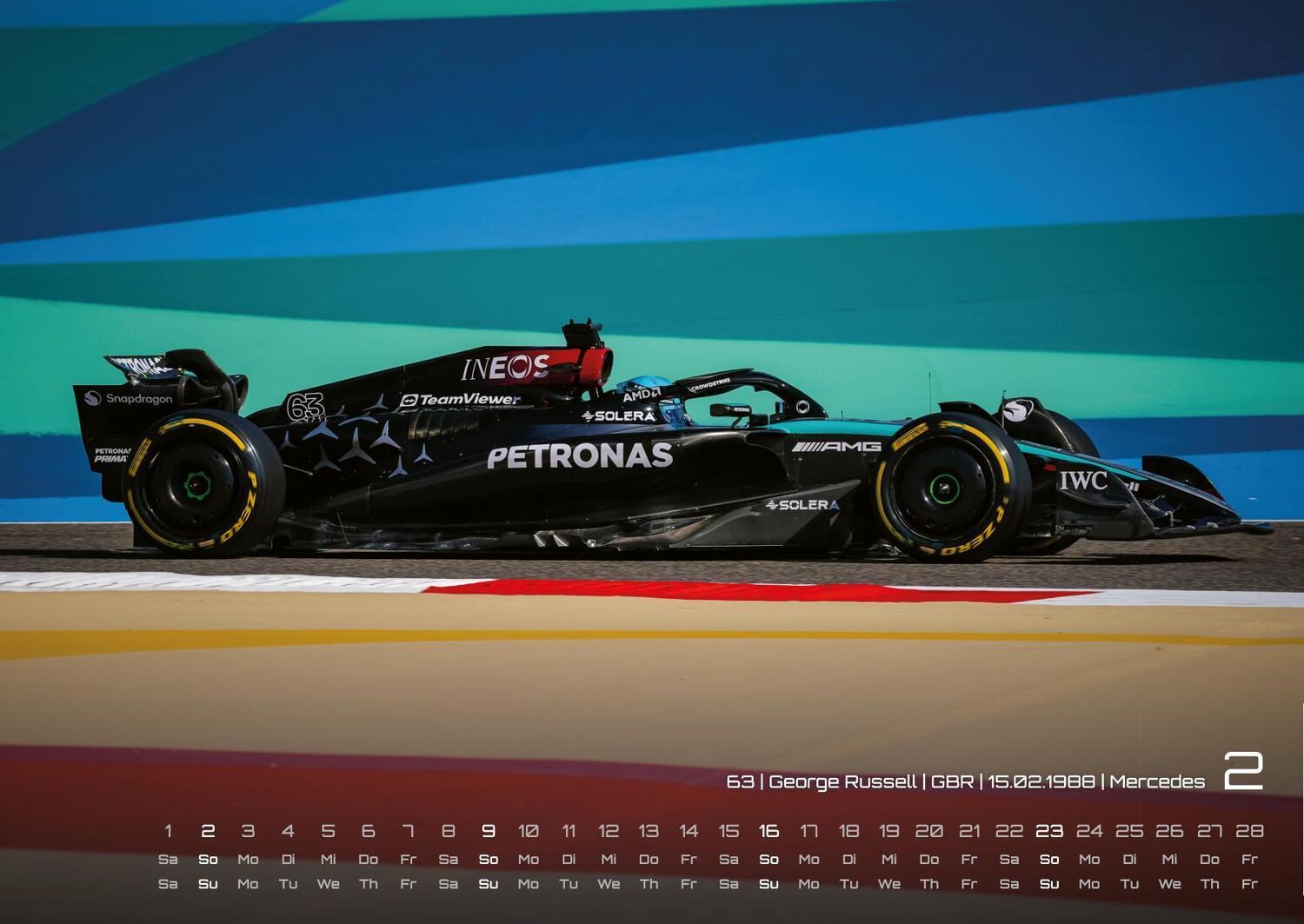 Bild: 9783986733964 | Formel 1 - Grand Prix - 2025 - F1 Kalender DIN A2 | GP-Fever. de