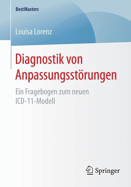 Cover: 9783658130503 | Diagnostik von Anpassungsstörungen | Louisa Lorenz | Taschenbuch
