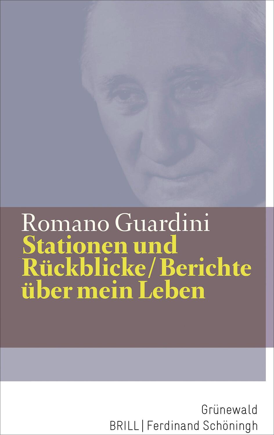 Cover: 9783786733331 | Stationen und Rückblicke / Berichte über mein Leben | Romano Guardini