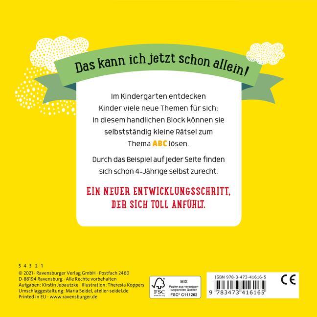 Bild: 9783473416165 | Im Kindergarten: Erster Abc-Spaß | Kirstin Jebautzke | Taschenbuch