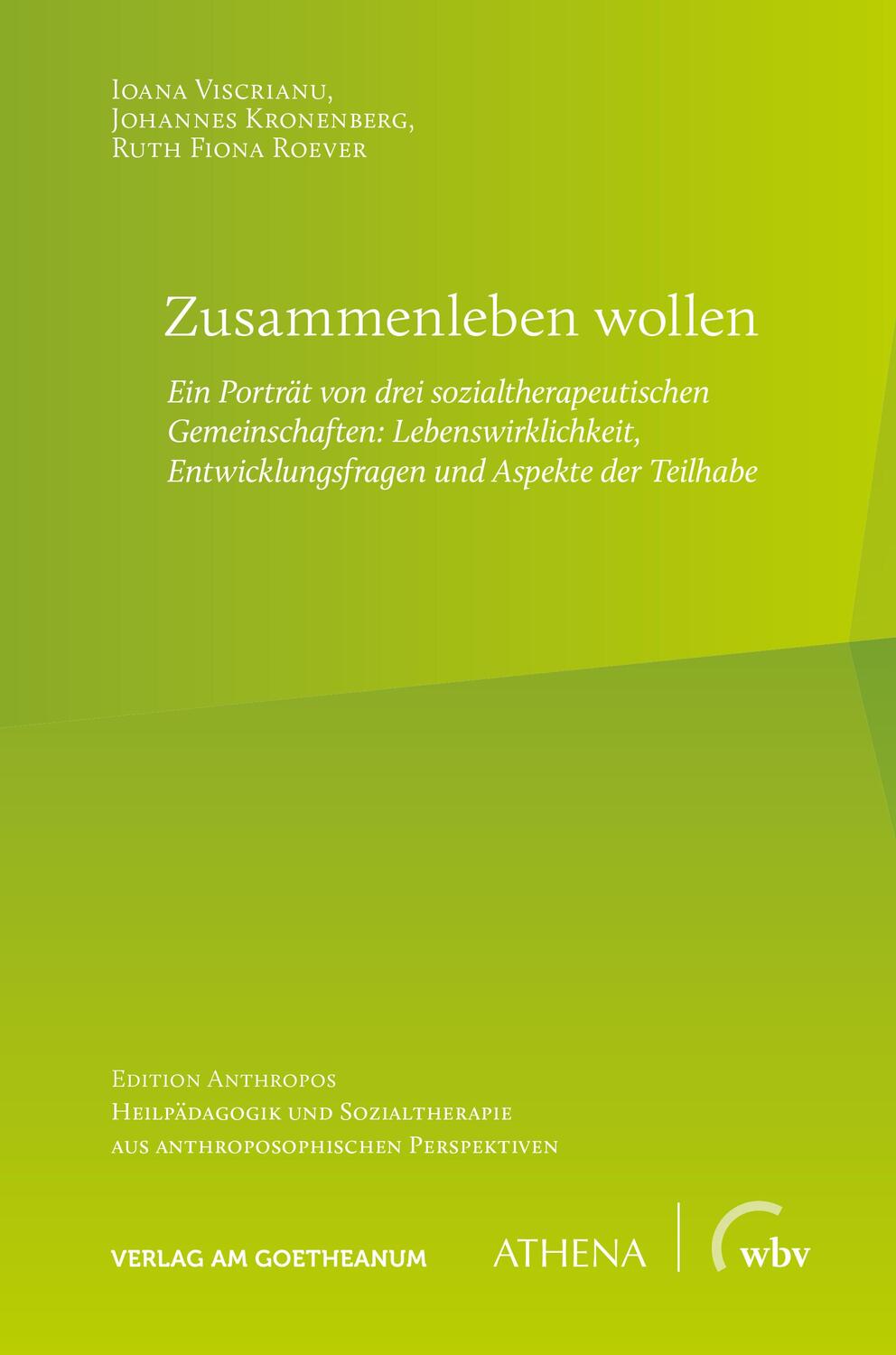 Cover: 9783723517437 | Zusammenleben wollen | Ioana Viscrianu (u. a.) | Taschenbuch | 187 S.
